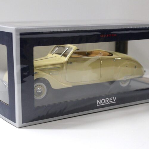 1:18 Norev Peugeot 402 Eclipse 1937 beige & Caramel