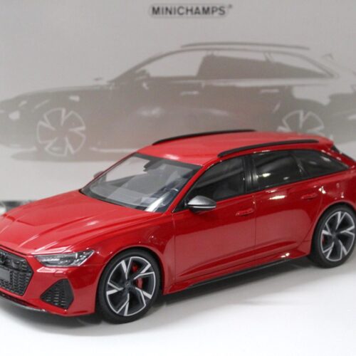 1:18 Minichamps Audi RS6 Avant (C8) 2019 red metallic
