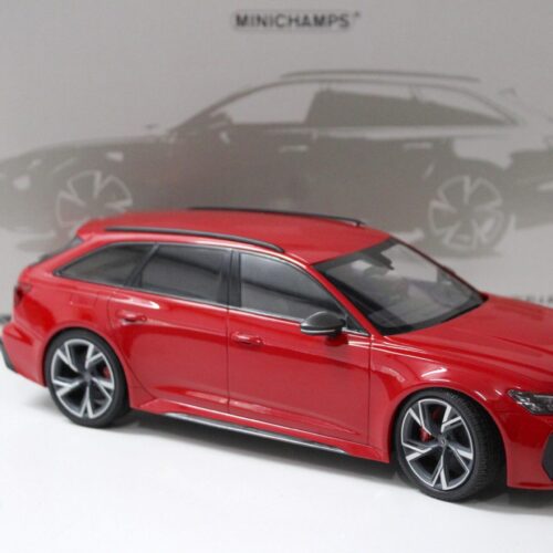 1:18 Minichamps Audi RS6 Avant (C8) 2019 red metallic
