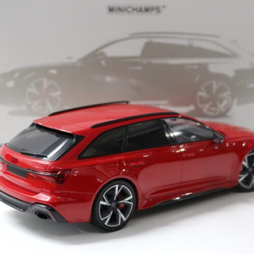 1:18 Minichamps Audi RS6 Avant (C8) 2019 red metallic