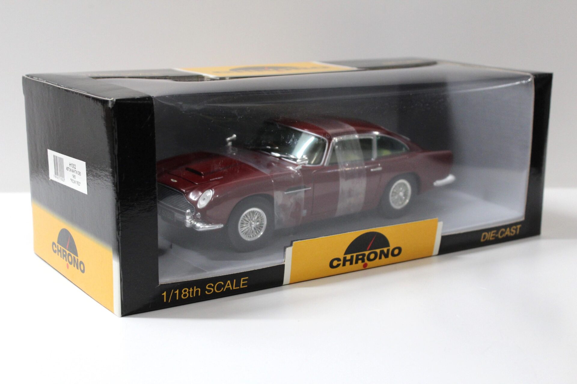 1:18 Chrono Aston Martin DB5 Coupe 1963 Peony red