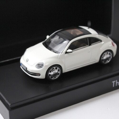 1:43 Schuco VW Beetle "The Beetle" 2012 white DEALER VERSION