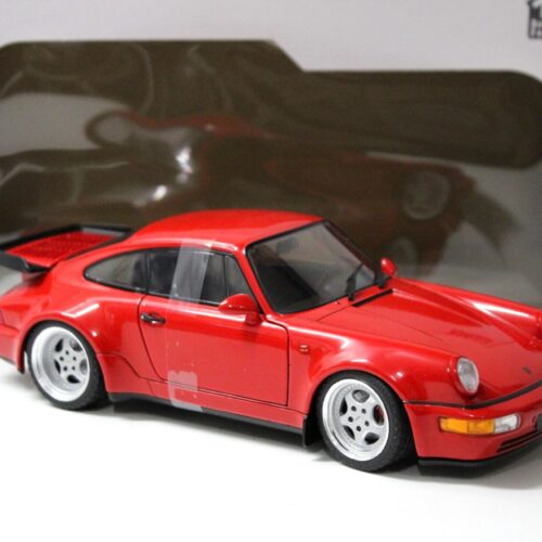1:18 Solido Porsche 911 (964) Turbo 3.6 Coupe red 1990