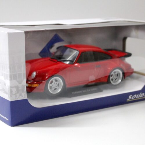 1:18 Solido Porsche 911 (964) Turbo 3.6 Coupe red 1990
