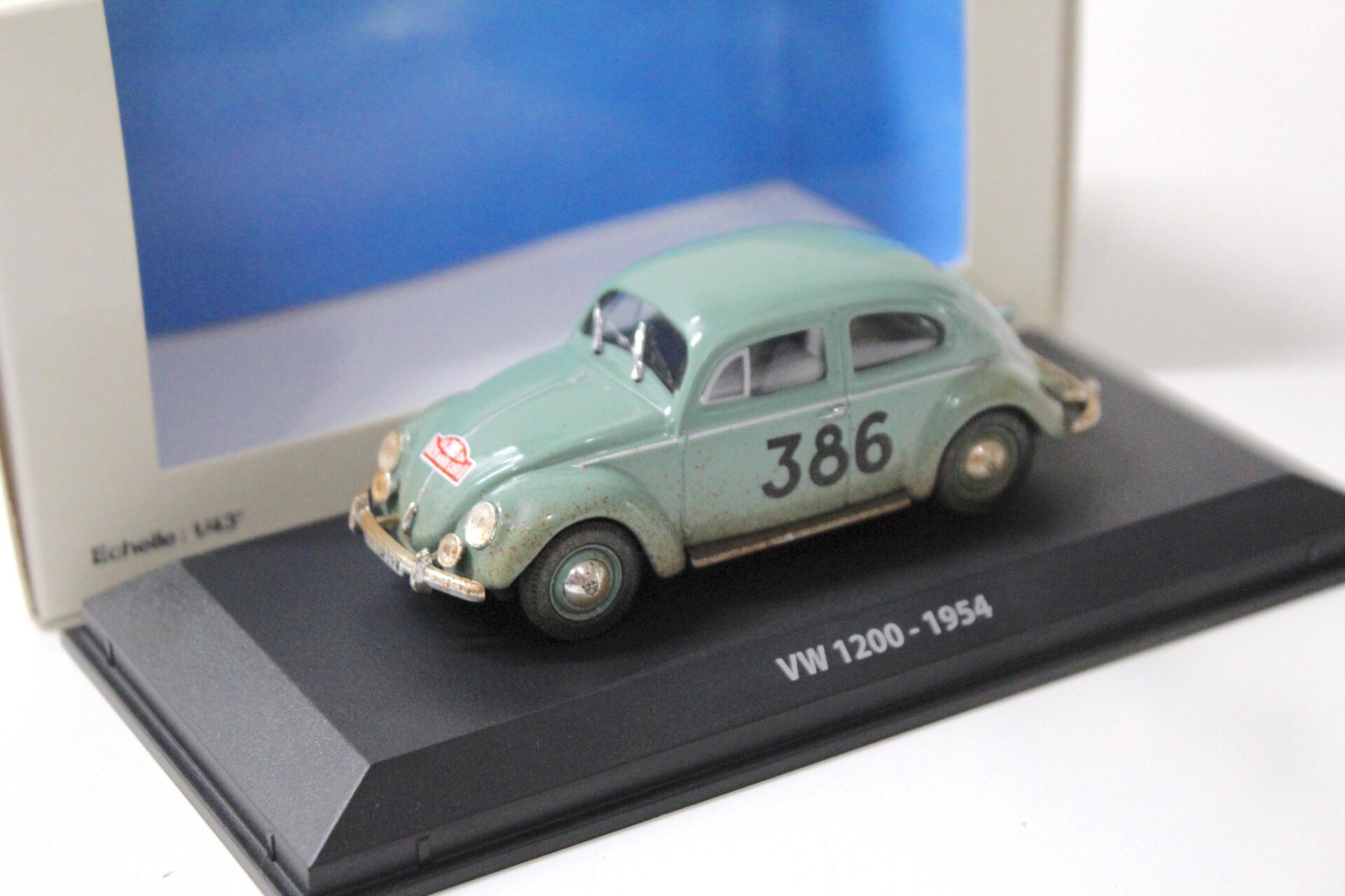 1:43 Norev VW Käfer 1200 Rallye Monte Carlo #386 blue 1954