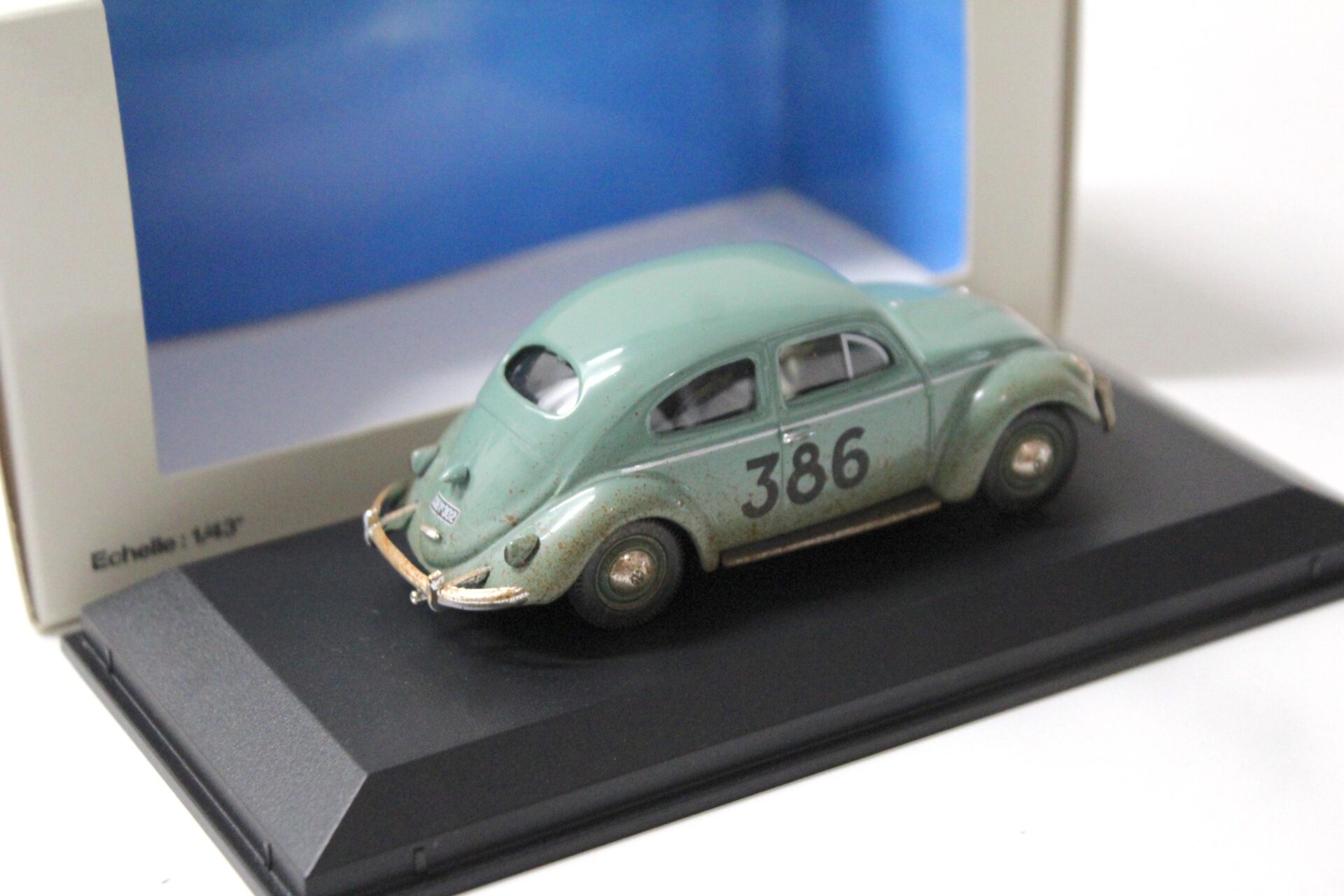 1:43 Norev VW Käfer 1200 Rallye Monte Carlo #386 blue 1954