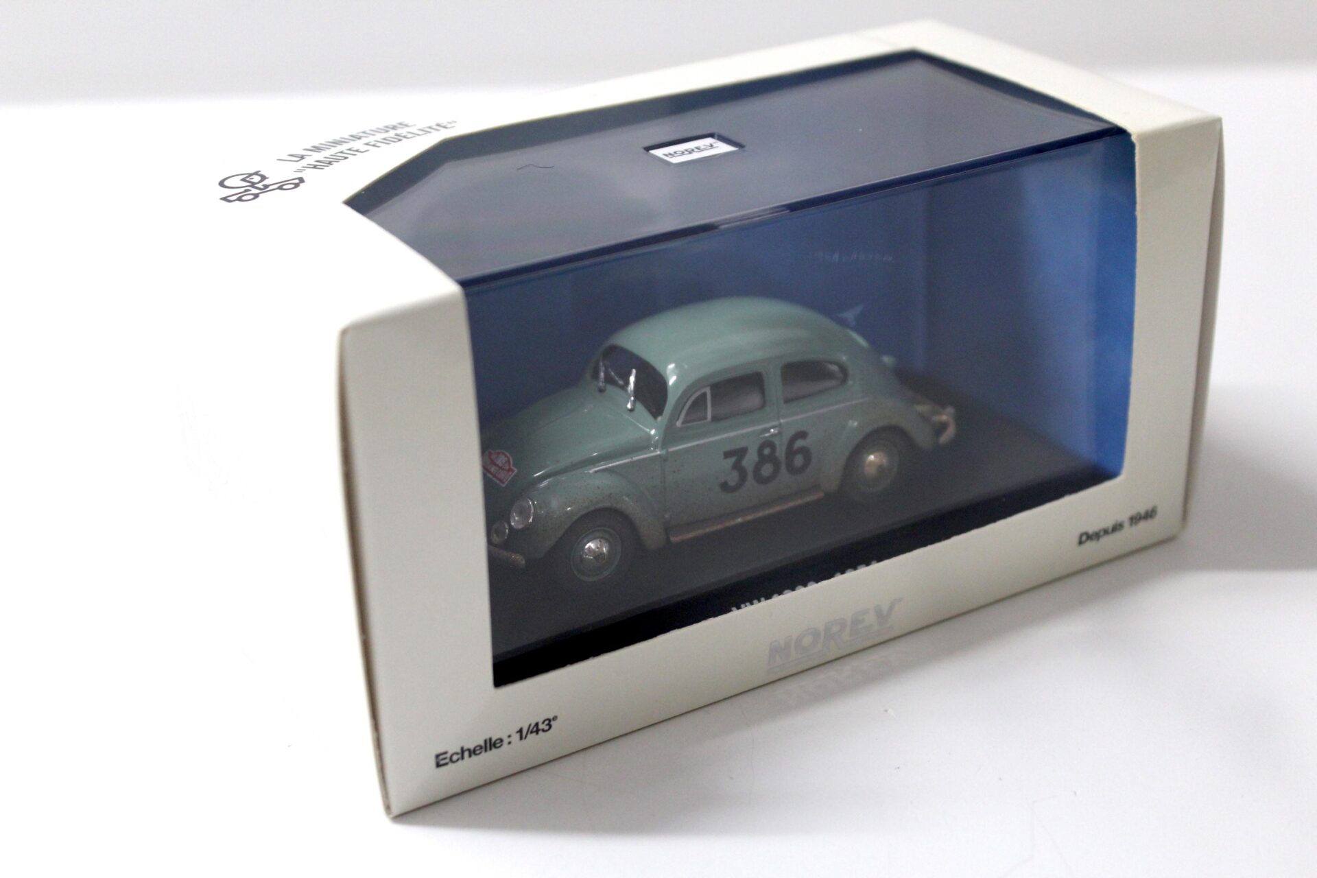 1:43 Norev VW Käfer 1200 Rallye Monte Carlo #386 blue 1954