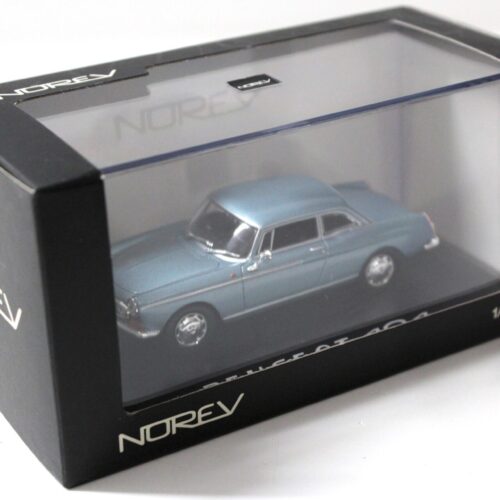 1:43 Norev Peugeot 404 Coupe light blue metallic
