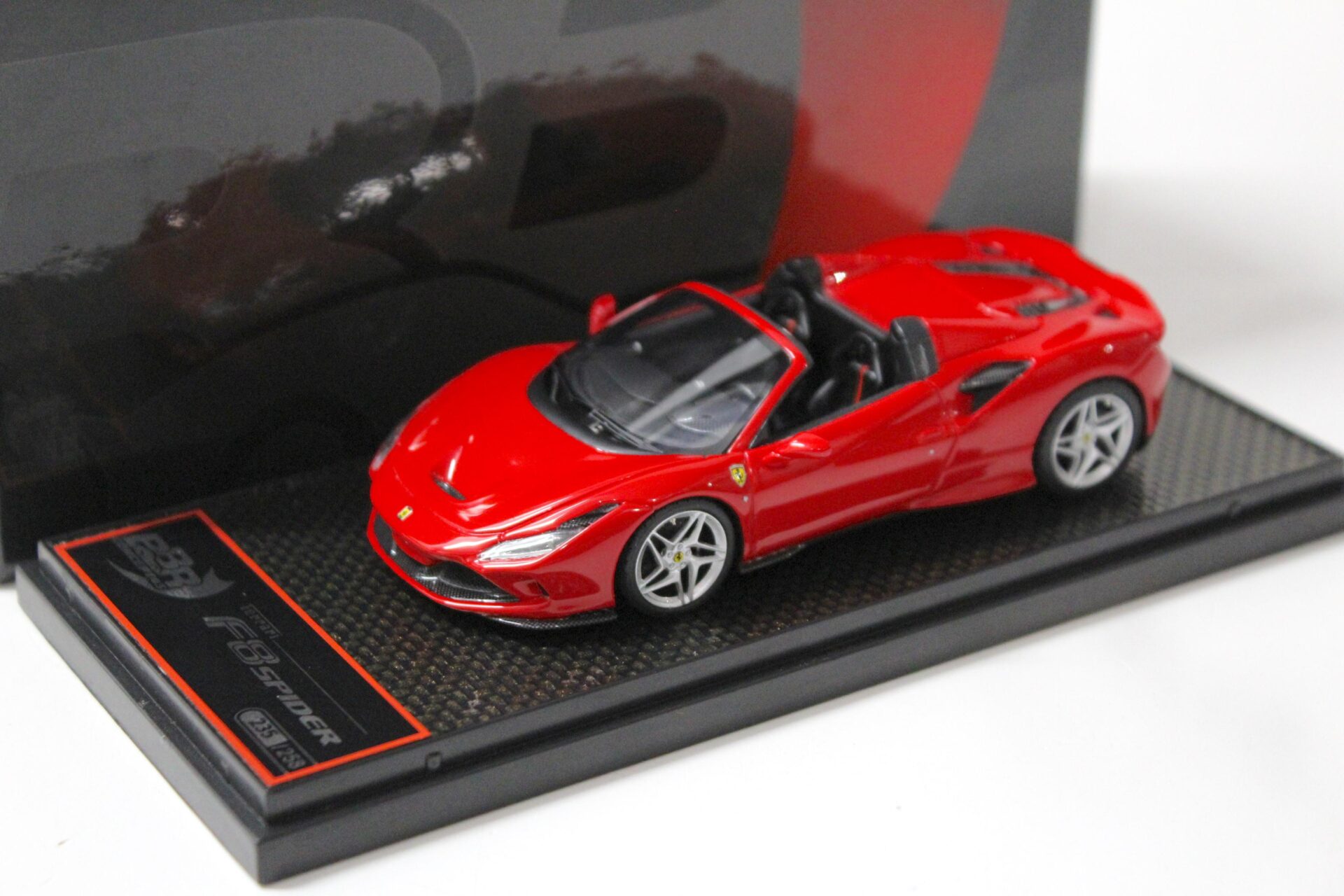 ID 55550 orig.jpg 1:43 BBR Ferrari F8 Tributo Spider Rosso Corsa red 322 Limited 258 pcs.
