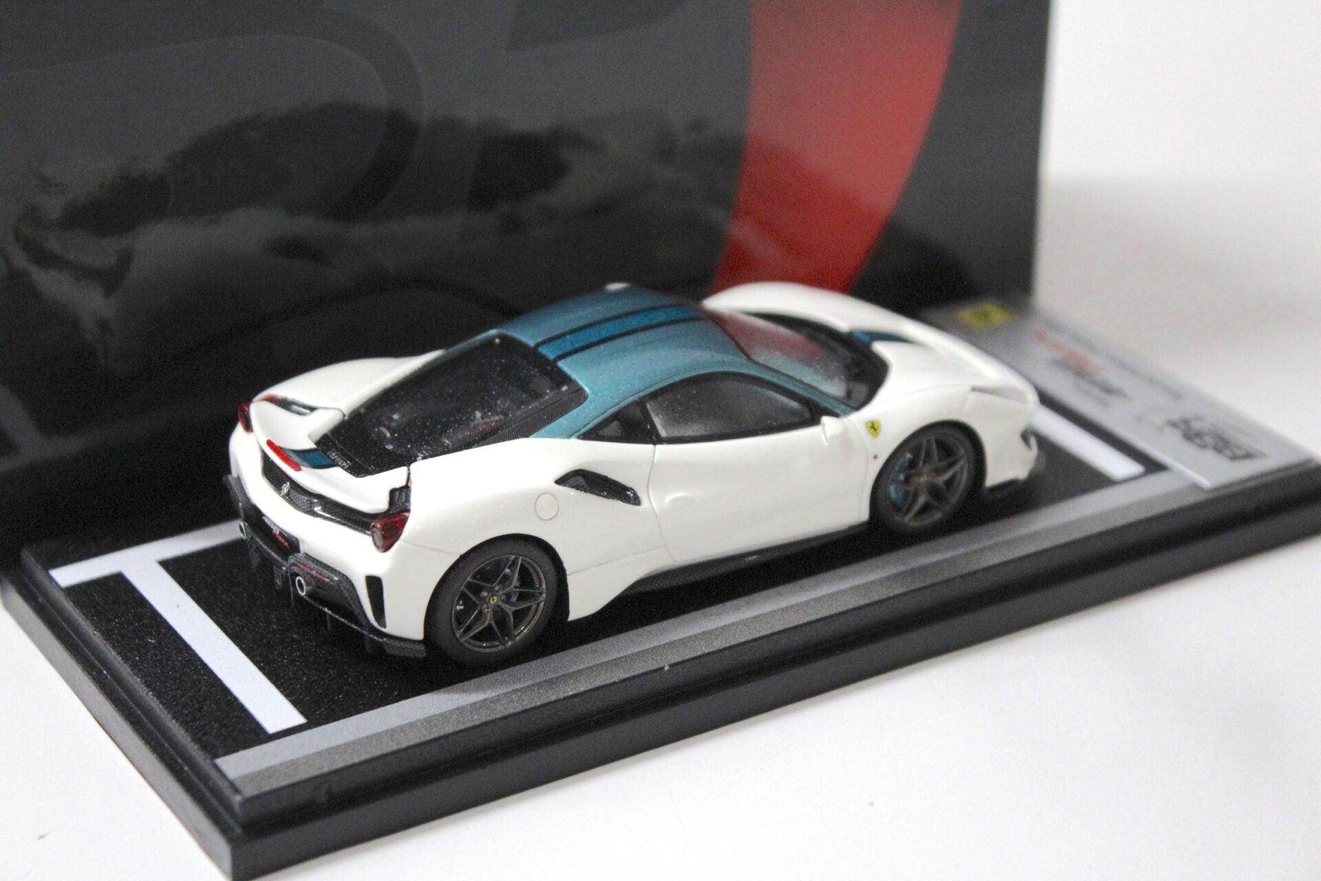 1:43 BBR Ferrari 488 Pista Special Padua 2020 Auto Show Rain Version Limited 33 pcs.
