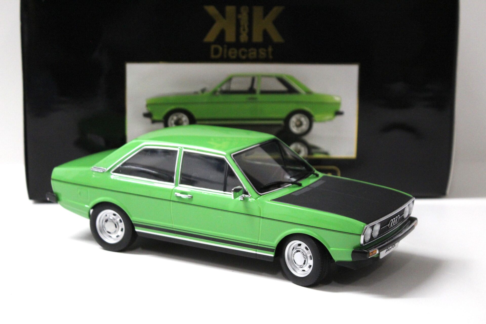 1:18 KK-Scale Audi 80 GTE green/ black 1972