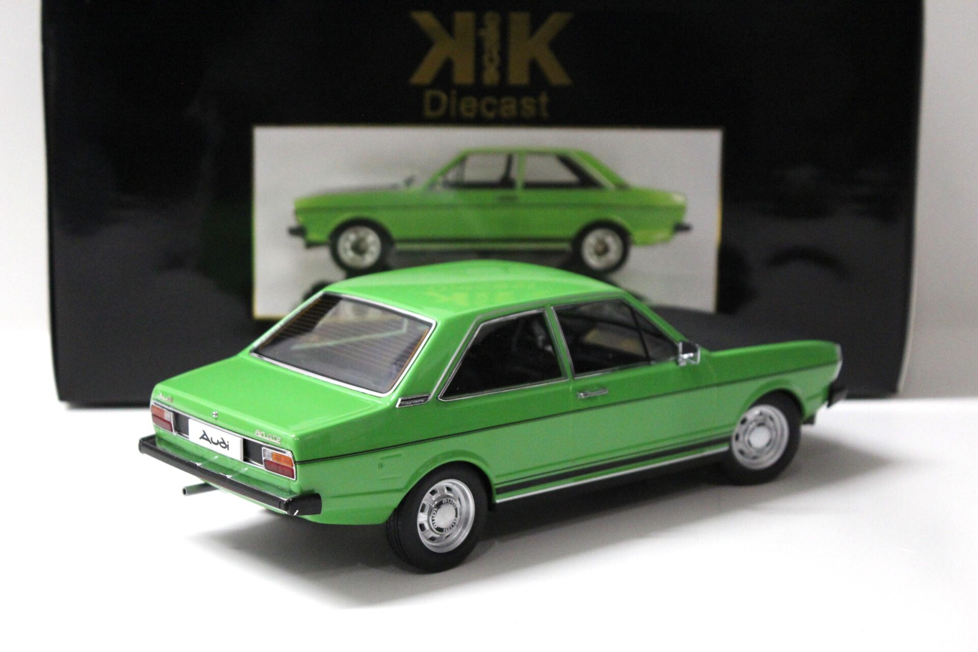 1:18 KK-Scale Audi 80 GTE green/ black 1972