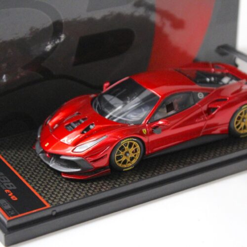 1:43 BBR Ferrari 488 Challenge EVO 2020 Rosso Fuoco/ gold wheel Limited 24 pcs.