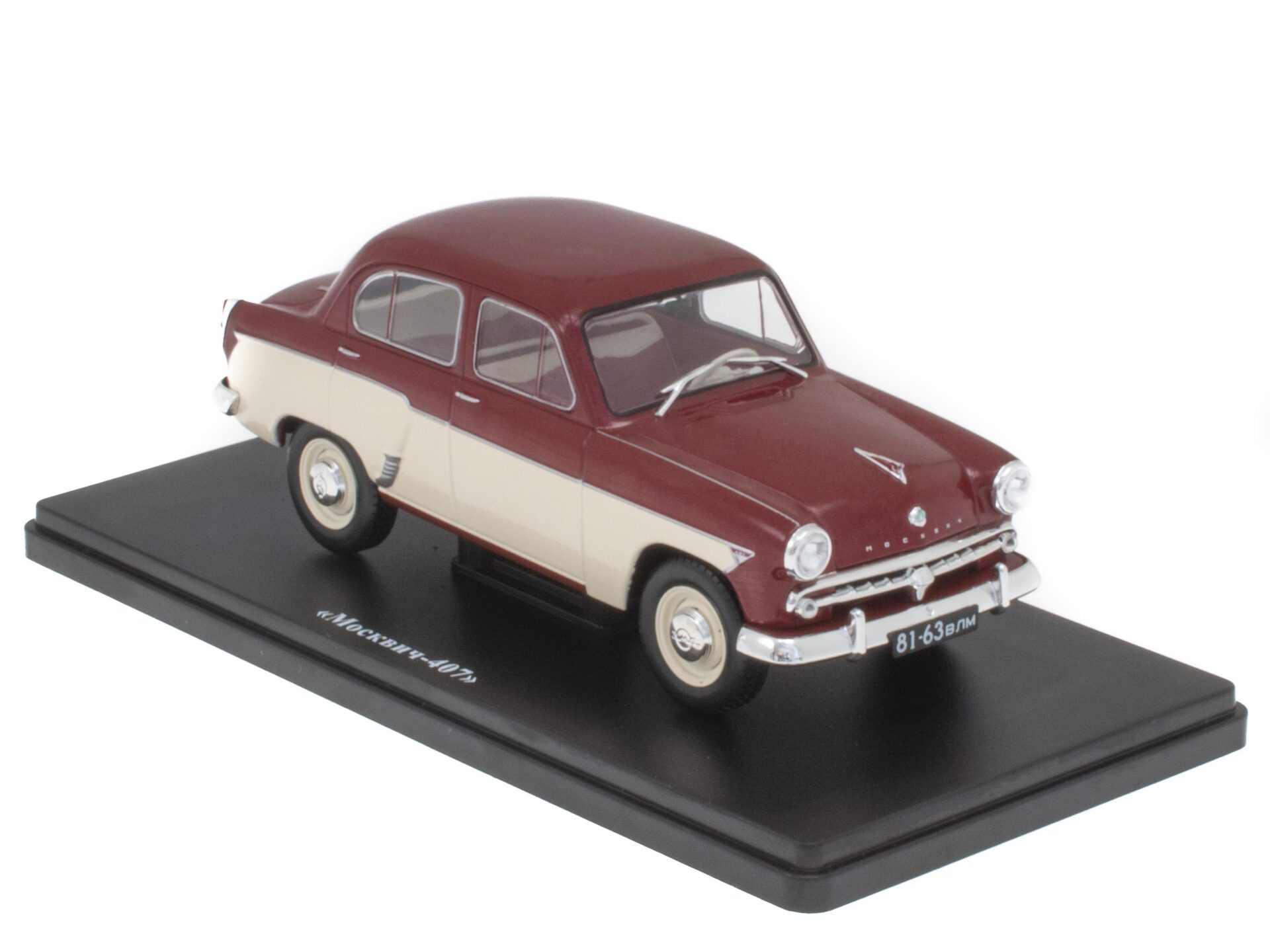 ID 55836 orig.jpg 1:24 Hachette East Legendary Moskvitch 407 red/ beige 1958