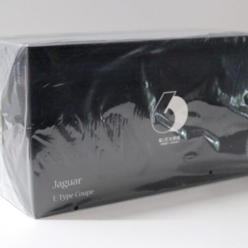 1:18 Kyosho Jaguar E-Type Coupe RHD Dark blue metallic - Diecast/ openings