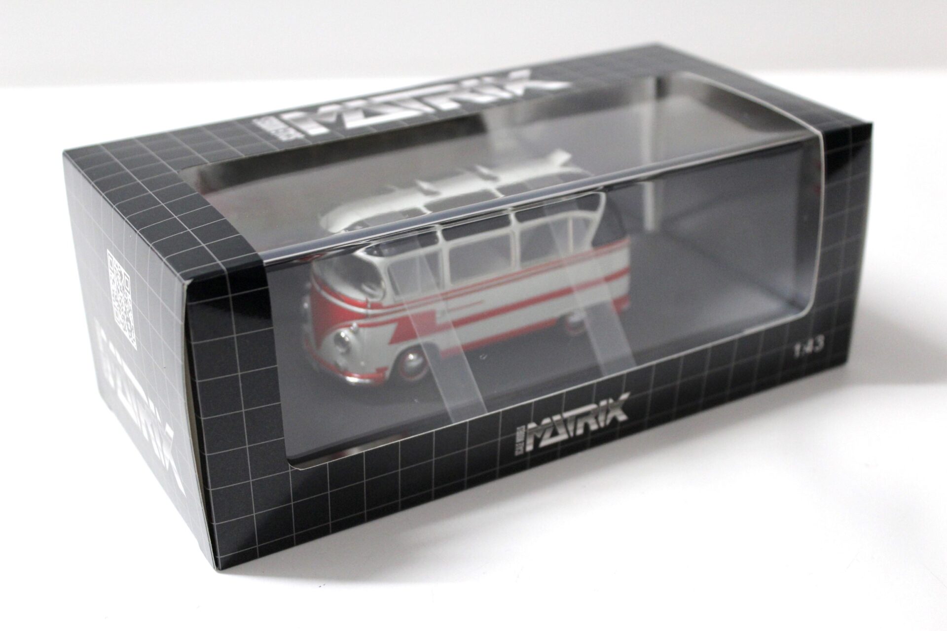 1:43 Matrix VW Auwärter T1 Carlux white/ red