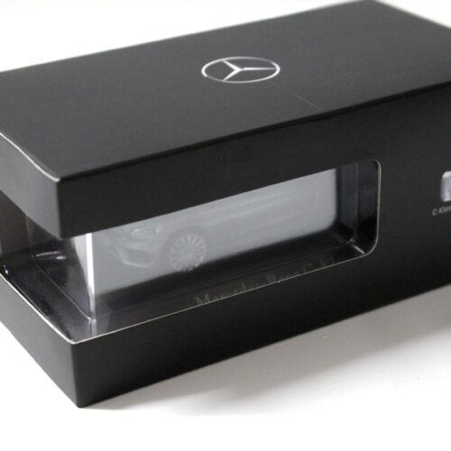 1:43 Kyosho Mercedes C-Klasse Coupe C205 selenite grey DEALER VERSION