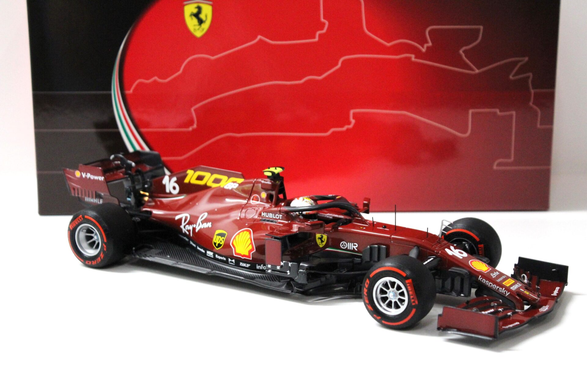 1:18 BBR F1 Ferrari SF1000 Tuscan GP Grand Prix 2020 C. Leclerc #16 *1000 F1 RACE*