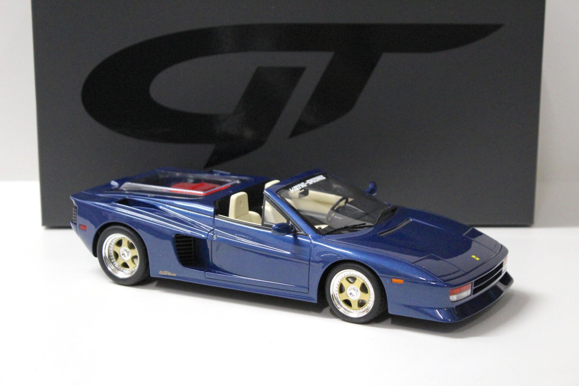 1:18 GT Spirit GT329 Koenig Special Ferrari Testarossa Spider 1985 blue metallic