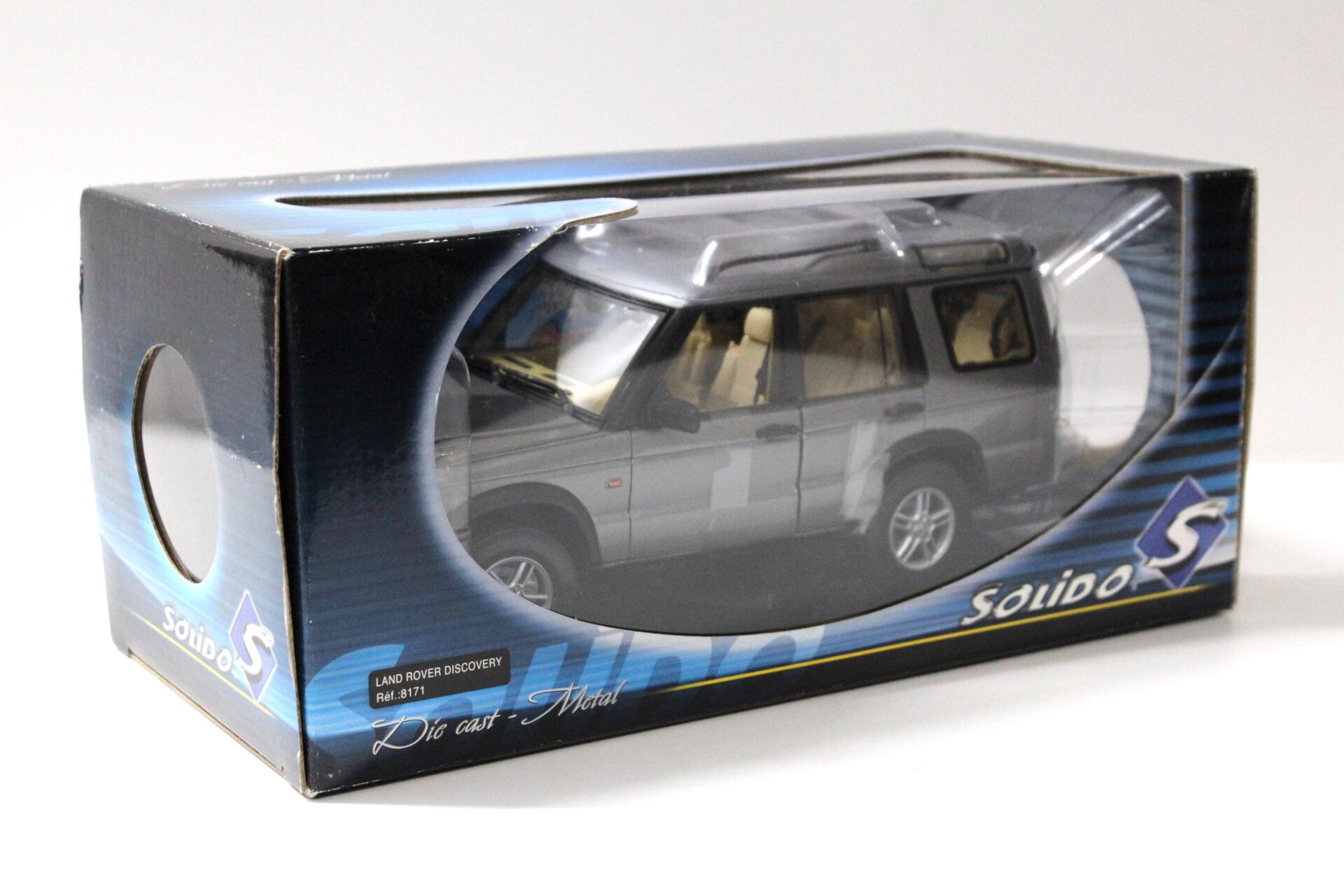 1:18 Solido Land Rover Discovery 2 grey metallic 2004