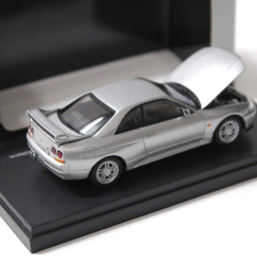 1:43 Kyosho Nissan Skyline GT-R R33 (BCNR33) 1997 Sonic silver