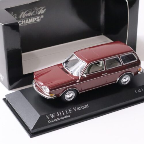 1:43 Minichamps VW 411 LE Variant 1969 Colorado red metallic