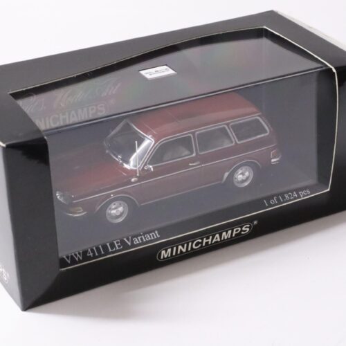 1:43 Minichamps VW 411 LE Variant 1969 Colorado red metallic