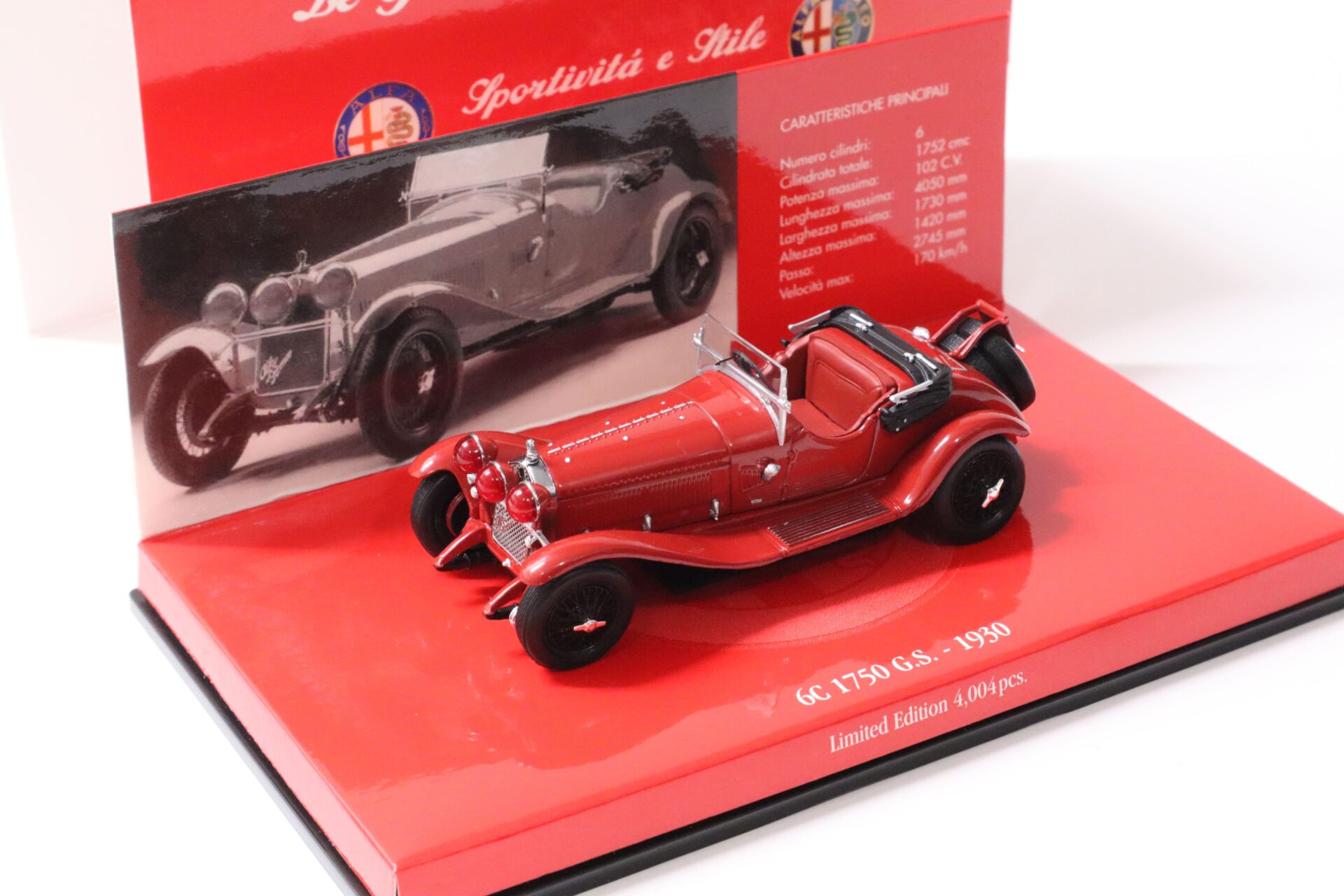 ID 57806 orig.jpg 1:43 Minichamps Alfa Romeo 6C 1750 GS red 1930