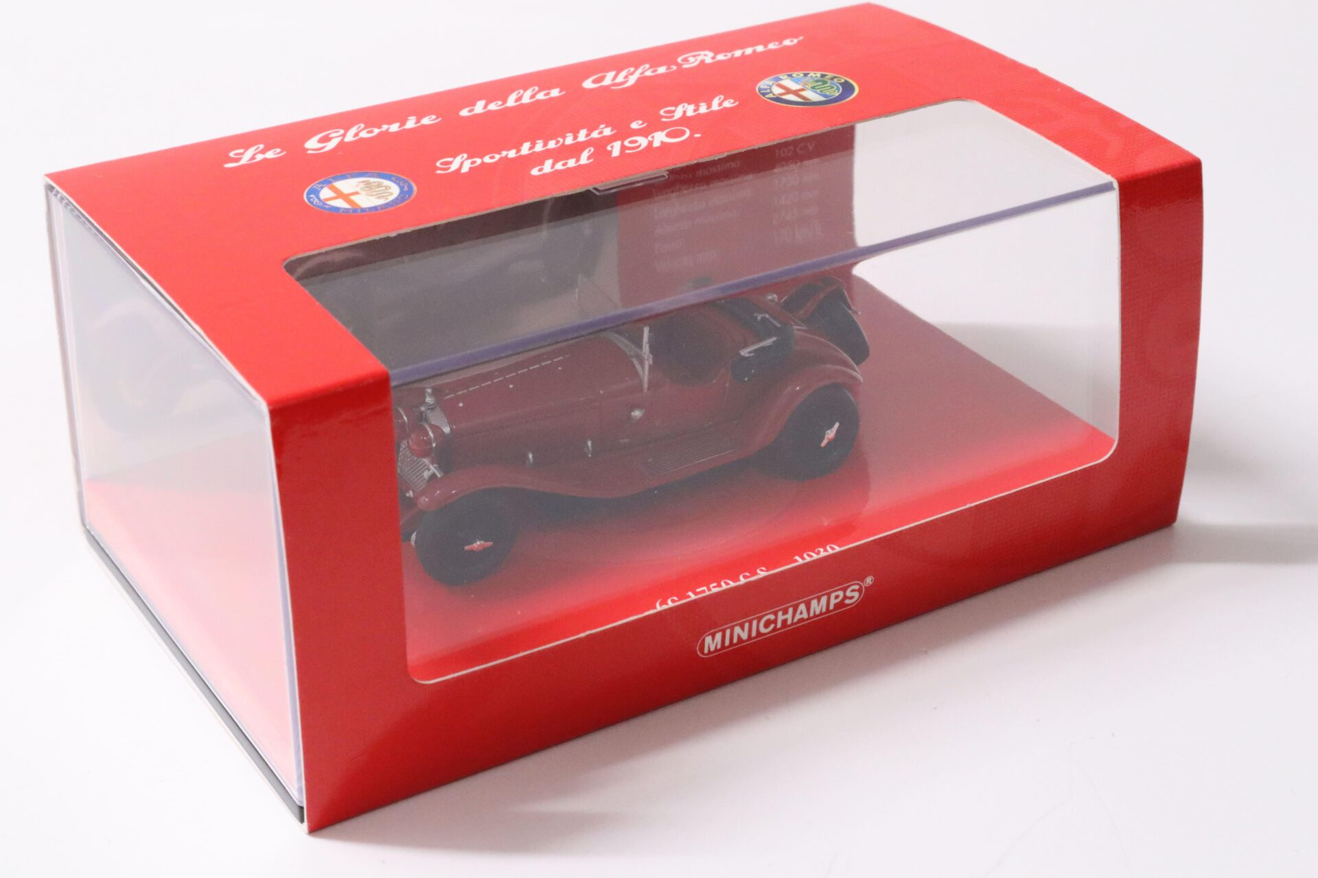 1:43 Minichamps Alfa Romeo 6C 1750 GS red 1930
