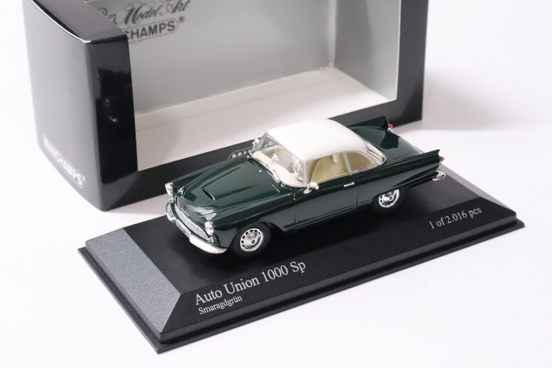 ID 57867 orig.jpg 1:43 Minichamps Auto Union 1000 Sp closed Top 1958 Smaragd green