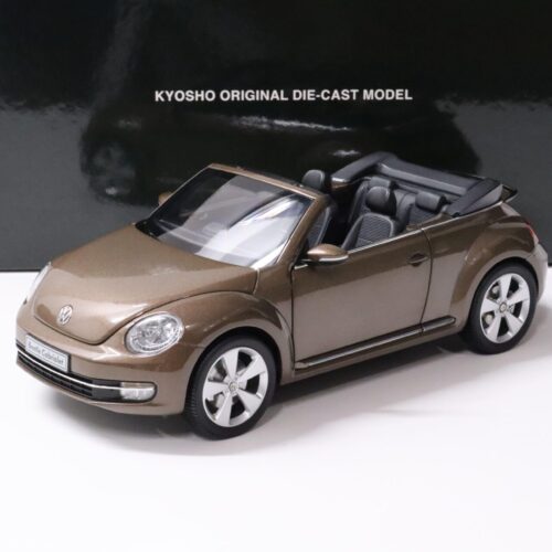 1:18 Kyosho VW The Beetle Convertible Toffee brown metallic