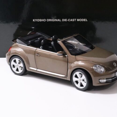 1:18 Kyosho VW The Beetle Convertible Toffee brown metallic