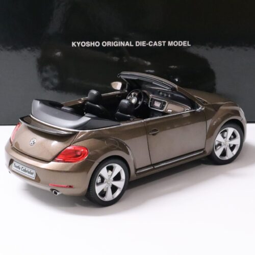 1:18 Kyosho VW The Beetle Convertible Toffee brown metallic