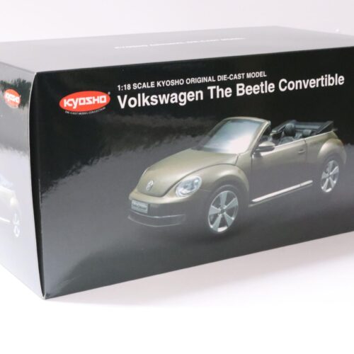 1:18 Kyosho VW The Beetle Convertible Toffee brown metallic