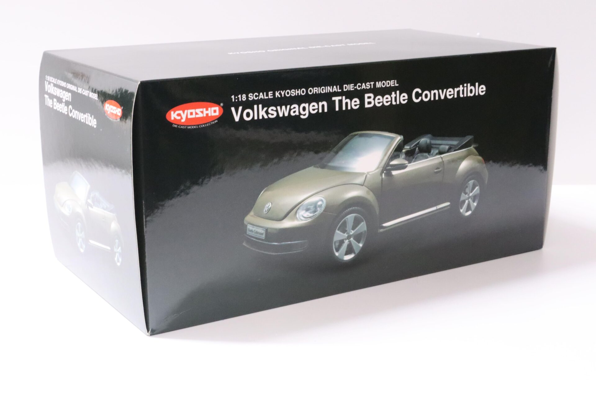1:18 Kyosho VW The Beetle Convertible Toffee brown metallic