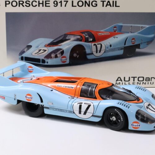 1:18 AUTOart Porsche 917 LH Long Tail GULF RACING Le Mans 1971 Siffert/ Bell #17