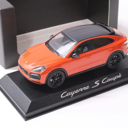 1:43 Norev Porsche Cayenne S Coupe Lava orange DEALER VERSION SALE%%%