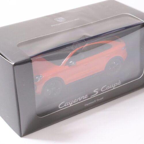 1:43 Norev Porsche Cayenne S Coupe Lava orange DEALER VERSION SALE%%%