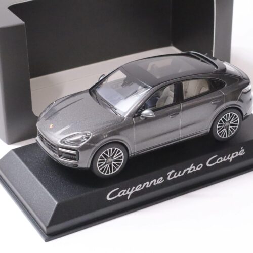 1:43 Norev Porsche Cayenne Turbo Coupe quartzite grey DEALER VERSION SALE%%%