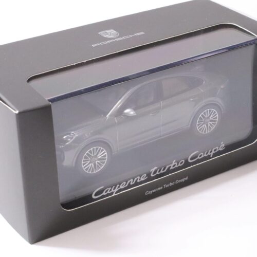 1:43 Norev Porsche Cayenne Turbo Coupe quartzite grey DEALER VERSION SALE%%%