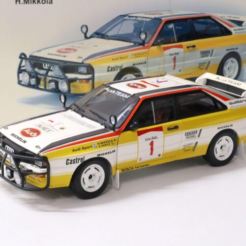 1:18 AUTOart Audi Quattro Safari Rallye 1984 H.Mikkola #1
