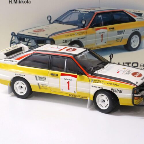 1:18 AUTOart Audi Quattro Safari Rallye 1984 H.Mikkola #1