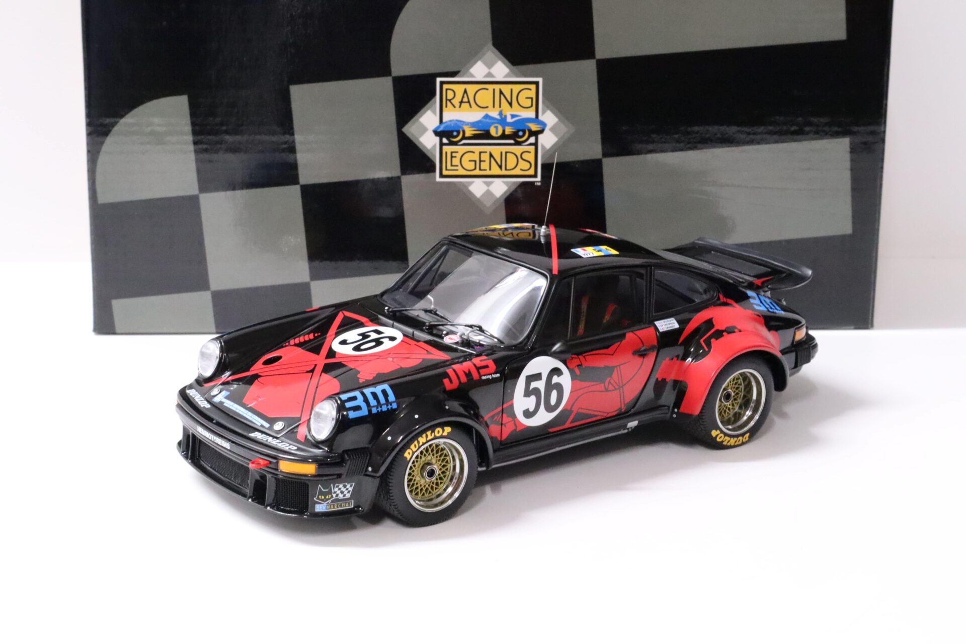 1:18 Exoto Porsche 934 RSR 24h Le Mans 1977 Dagoreau/Bousquet/Grandet #56