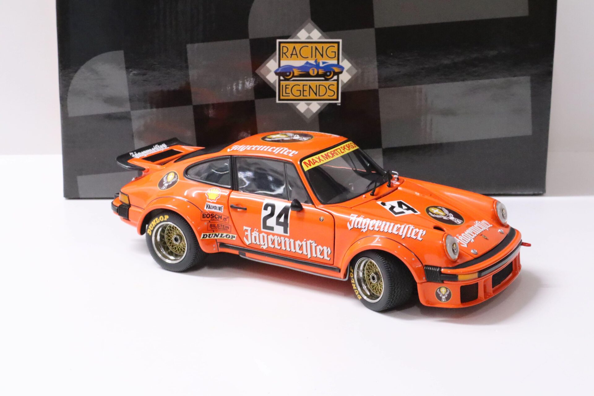 1:18 Exoto Porsche 934 RSR 1000km Nürburgring 1976 JÄGERMEISTER #24