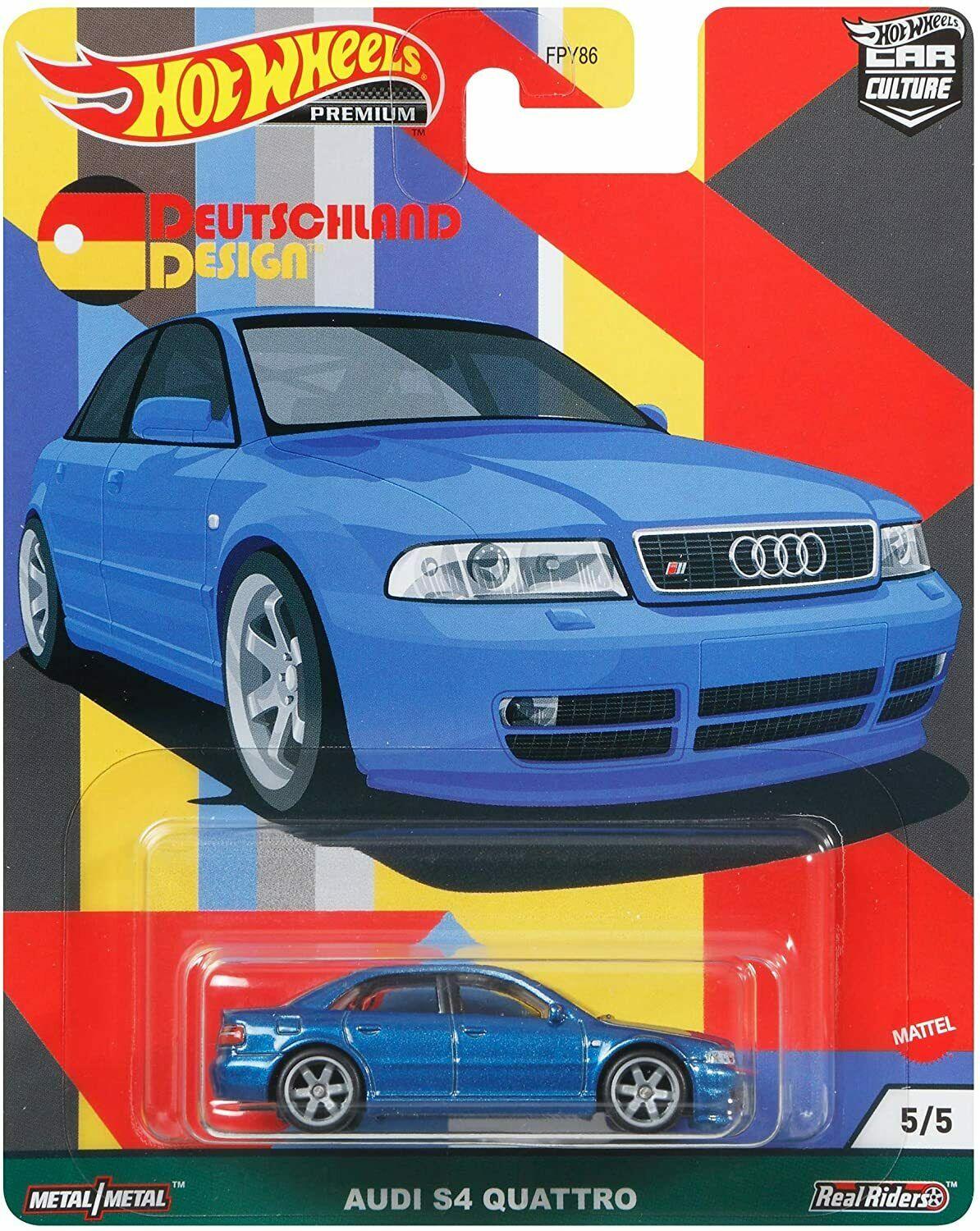 ID 58992 orig.jpg 1:64 Hot Wheels Deutschland Design 2021 Car Culture Premium Audi S4 Quattro blue