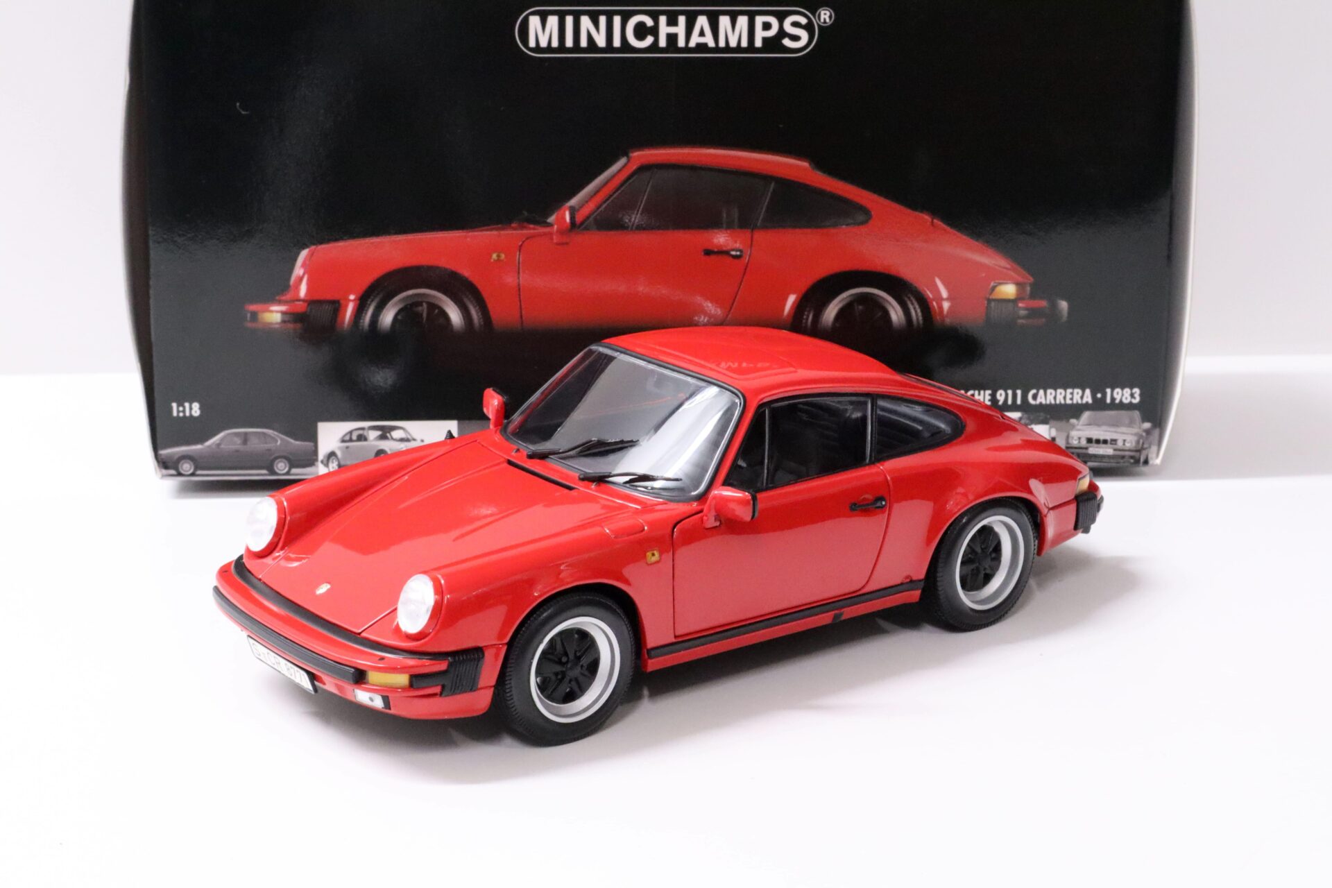 ID 59110 orig.jpg 1:18 Minichamps Porsche 911 Carrera Coupe G-Modell 1983 red