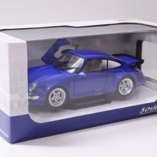 1:18 Solido Porsche 911 (964) Turbo Coupe Elektrik blue 1990