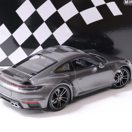 1:18 Minichamps Porsche 911 (992) Turbo S Coupe 2020 grey metallic