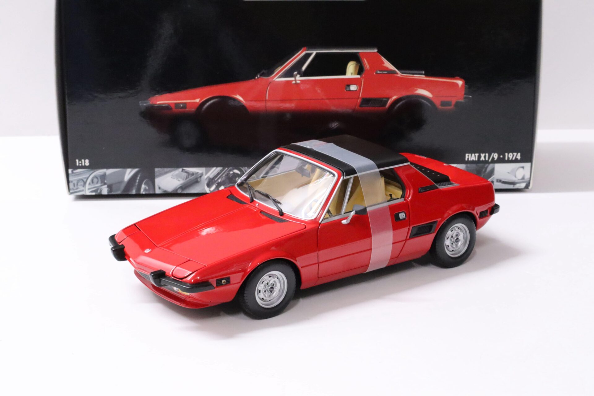 1:18 Minichamps Fiat X1/9 red 1974 – Premium-Modelcars