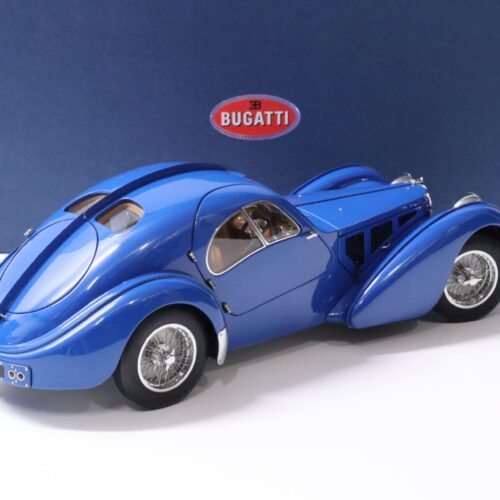 1:18 AUTOart Bugatti 57S Atlantic 1938 blue/ with metal wire spoke wheels